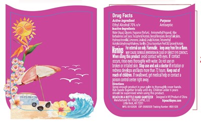 Label 1 (Beach In A Bottle Label 1)